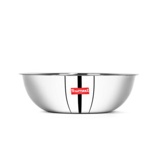 Sumeet Cook Smart TriPly SAS (Steel-Aluminium-Steel - 3 Layers) Tasra - 2Ltr - 22Cm